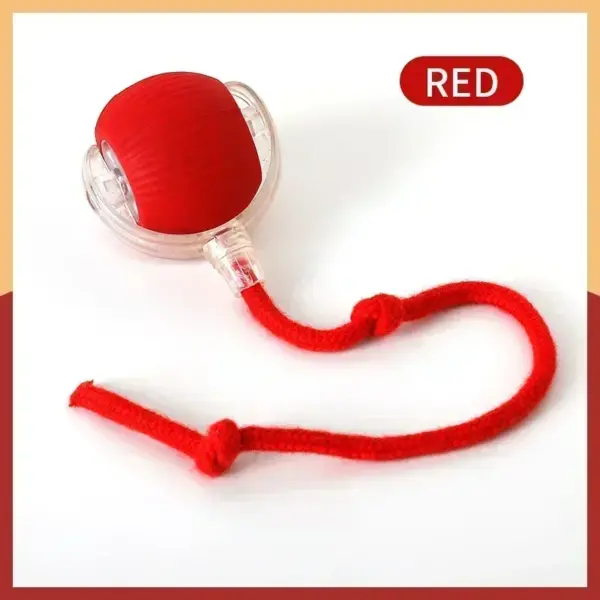 Interaktiver Katzenspielzeugball, automatischer elektrischer rollender Ball, Spielzeug für Katzen/Kätzchen, Haustiere, intelligenter automatischer Teaser, USB wiederaufladbar - Image 8
