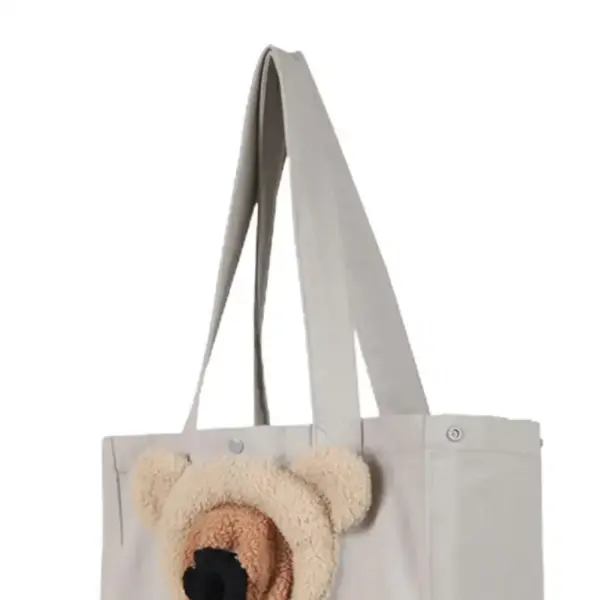 Pet Carriers Canvas Bag Tragbare Tragetasche Atmungsaktive Tasche Katze Hund Tragetaschen Ausgehende Reise Haustiere Handtasche Transport Umhängetasche - Image 19