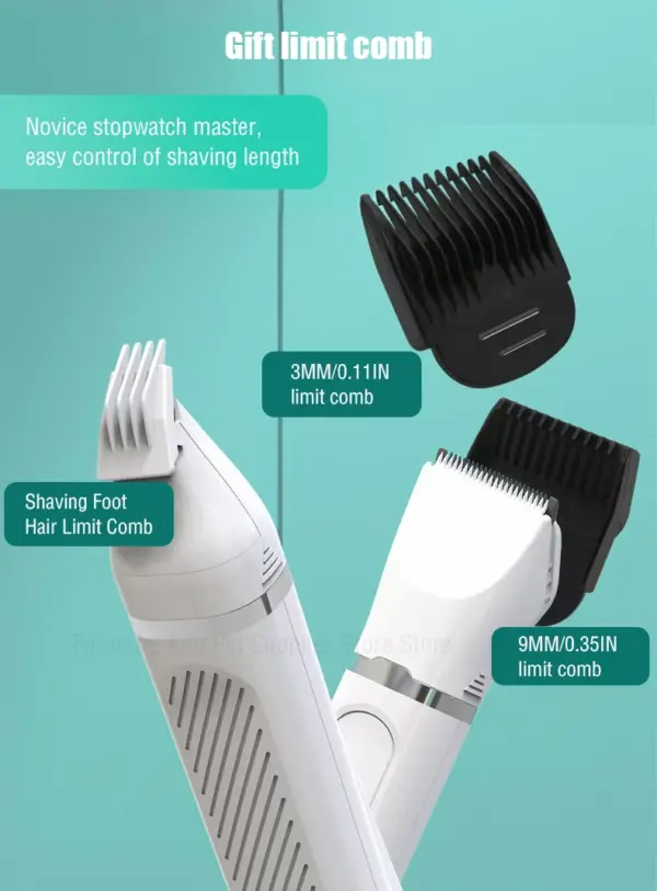 Hund Haar Clippers Pflege Elektrische Pet Clipper Professionelle Stille Haar Cutter USB Aufladbare Hundesalon Clipper - Image 18