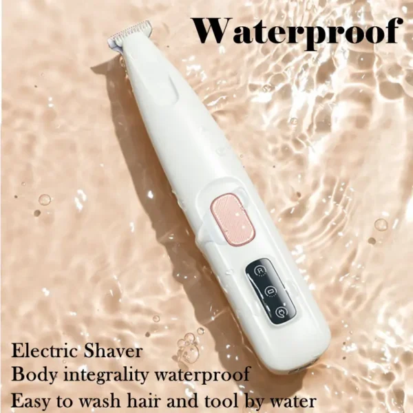 Pet Grooming Equipment Puppy Hairdressing Blades Cat Paw Electric Shaver Dog Trimmer Clipper Hair Cutting Tool with LED Light - Image 4