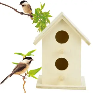 Meistverkauftes Nest Dox Nest House Vogelhaus Vogelkäfige Vogelboxen Holznester Hauskleidung & Einrichtung Gartendekoration im Freien