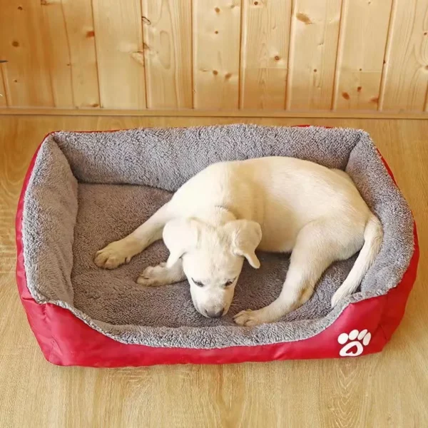 Square Nest Pet Kennel for Small Medium Large Dogs Cat Puppy Plus Size Dog Baskets Pet Large Dog Bed Warm House Candy-colored - Image 5
