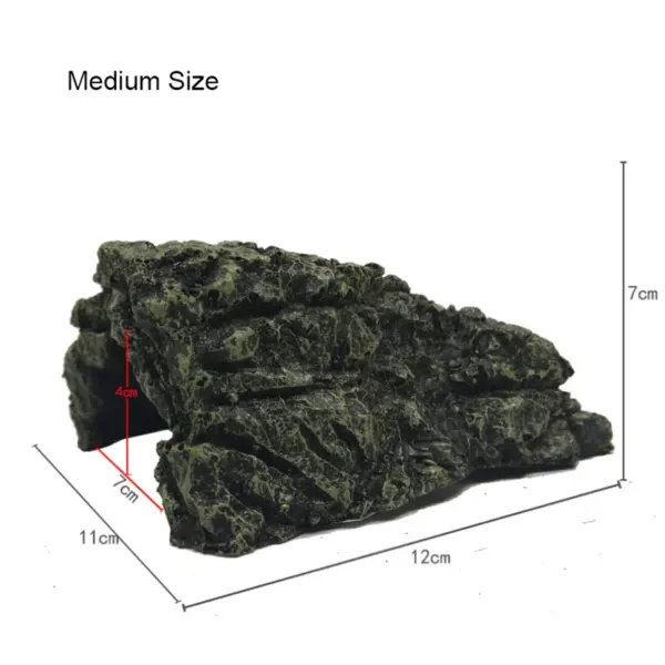 Neue Aquarium Dekoration Harz Aquatische Aquarium Ornament Dekor Künstliche Reptil Terrarium Schildkröte Zubehör - Image 18