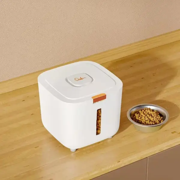 Aufbewahrungseimer für Tiernahrung, versiegelt, feuchtigkeitsbeständig, Eimer für Katzenfutter, abschließbarer Deckel, Eimer für Tierfutter, großer Aufbewahrungseimer für Katzenfutter und - Image 12