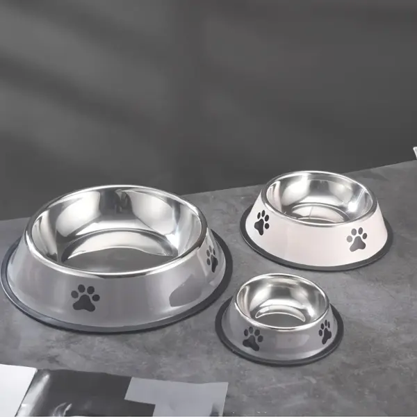 1PC Edelstahl Pet Bowl Katze Schüssel Hundefutter Schüssel Multi-Spezifikation Anti-herbst Futternapf Futternapf Fütterung haustier Liefert