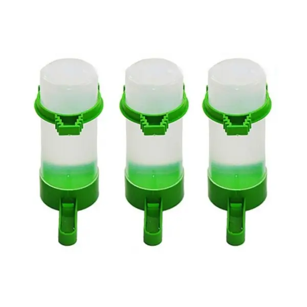 Wasserspender für Vogelkäfige, Vogeltassen, Flaschen, Spatzen, Papageien, Wellensittiche, Nymphensittiche und Turteltauben, Futterspender und Tränke - Image 7