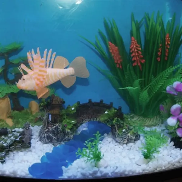 Aquarium Künstliche Brücke Harz Landschaft Dekoration Brücke Aquarium Ausrüstung Zubehör Ornament Höhle Aquatische Haustier Fisch - Image 5