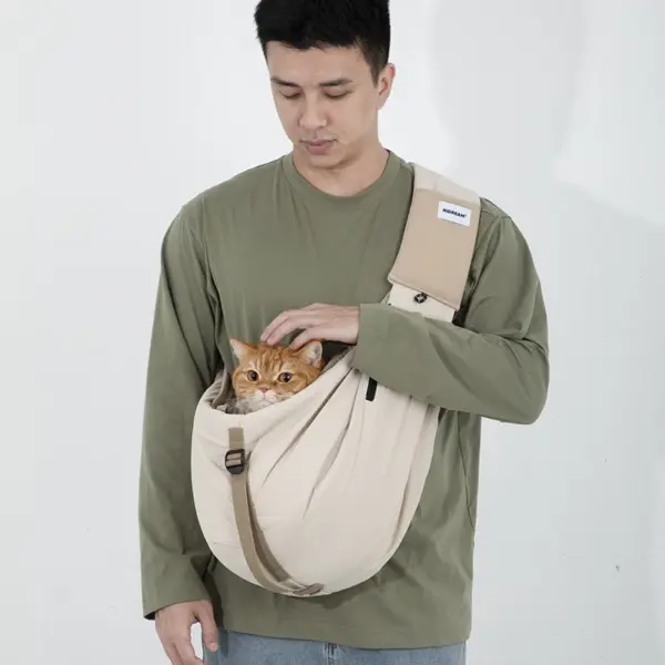 Haustier-Reisetasche, Umhängetasche, Outdoor-Rucksäcke, Katzentragetasche, Reiserucksack für Katzen, atmungsaktive Katzen-Tragetasche, Haustierbedarf - Image 2