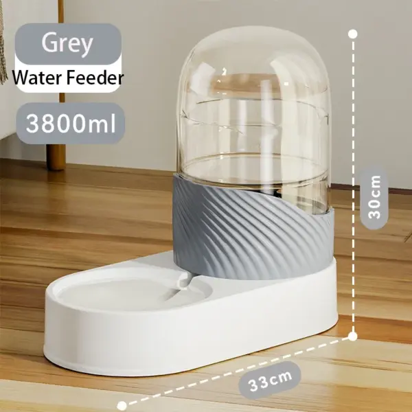 Pet Automatische Feeder Katze Wasser Dispenser Hund Automatische Feeder Katze Hund Wasser Dispenser Pet Bowl Kombination Pet Liefert 2/3,8 L - Image 11