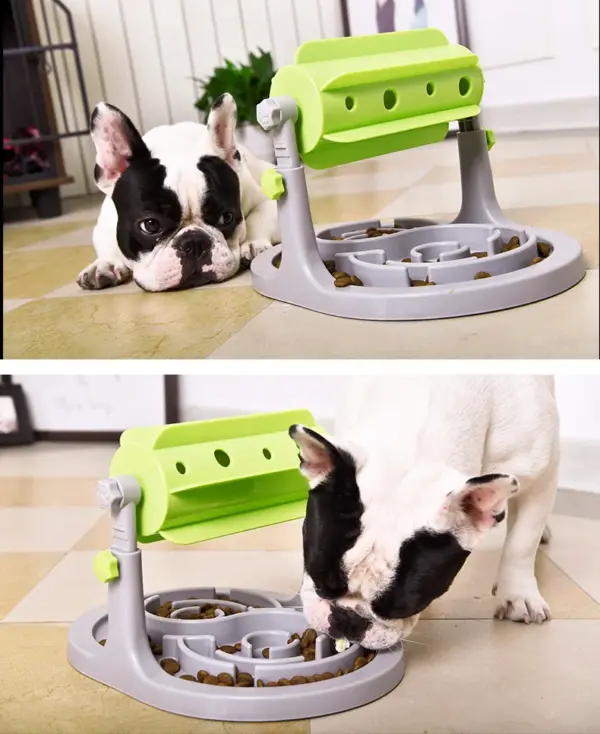 Tiernahrung Leckage Spielzeug Katzen- und Hundefutternapf Trommeln Lebensmittel Leckage Gerät Puzzle Einstellbare Tiernahrung Utensilien Heimtierbedarf - Image 13