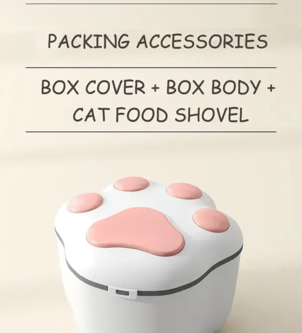 Große Hundefutter Lagerung Eimer Tiernahrung Lagerung Eimer Lebensmittel Dichtung Feuchtigkeit-beständig Katze Trockenfutter Eimer Lagerung Box Pet Snacks Eimer - Image 24
