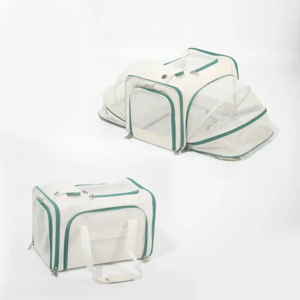 Tragbare Mesh-Umhängetasche für Haustiere, Katzen-Tragetaschen, ausgehende Reisen, Haustiere, Handtasche, Transporttasche, atmungsaktiv ﻿ - Image 11
