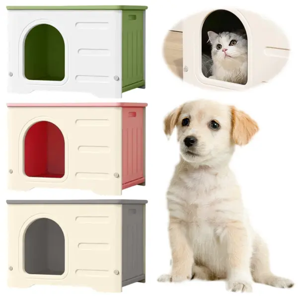 Katze Hund Nest wind dicht regens icher gemütliches Haus für kleine Haustiere vier Jahreszeiten Universal Shelter Streunende wasserdichte Tierheim - Image 14