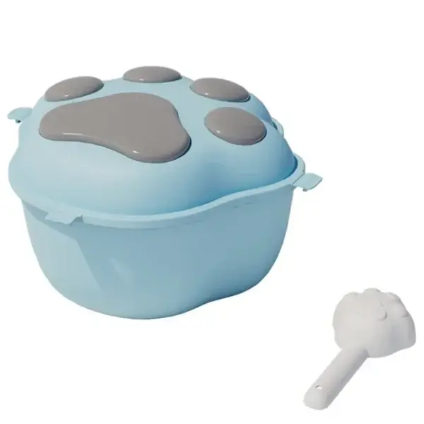 Große Hundefutter Lagerung Eimer Tiernahrung Lagerung Eimer Lebensmittel Dichtung Feuchtigkeit-beständig Katze Trockenfutter Eimer Lagerung Box Pet Snacks Eimer - Image 7