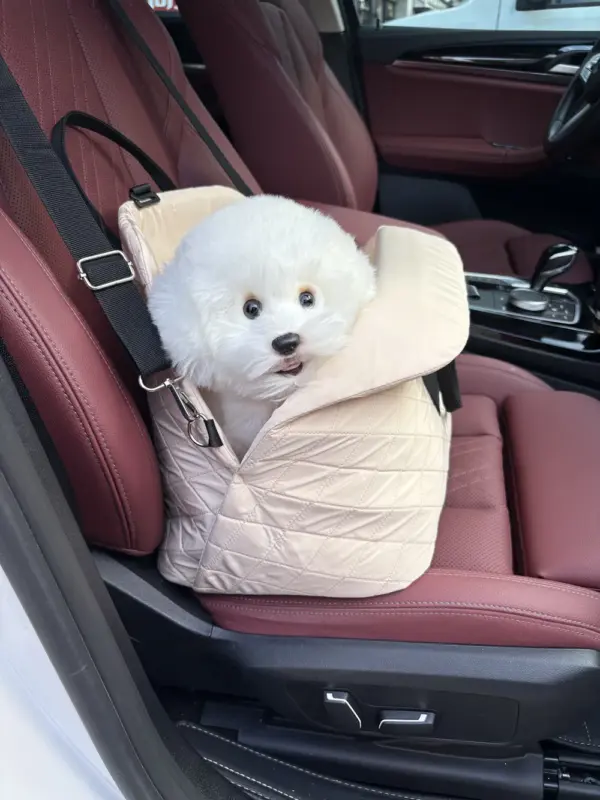 Tragbare warme Zwinger-Tragetasche für Hunde, Autositzkontrolle, rutschfeste Hundeträger, sicher, für Welpen, Katzen, Haustierbett, Chihuahua-Haustierprodukte - Image 12
