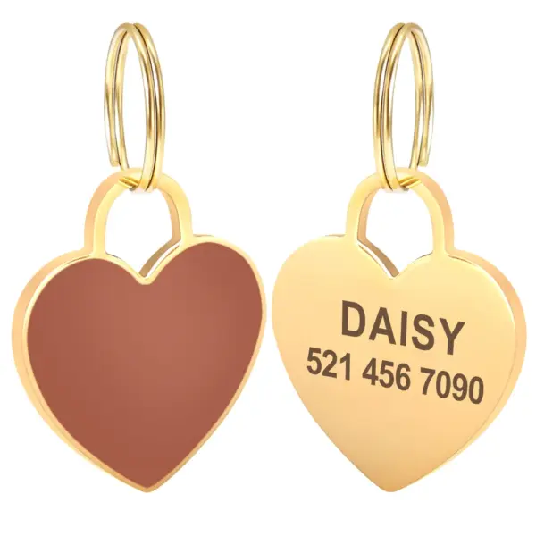 Personalisiertes Namensschild für Hunde und Katzen, glitzernde Strasssteine, Welpen, Kätzchen, Anti-Verlust-Haustierhalsband, Zubehör, kostenlose gravierte Haustierprodukte - Image 18