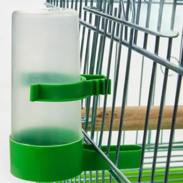 Wasserspender für Vogelkäfige, Vogeltassen, Flaschen, Spatzen, Papageien, Wellensittiche, Nymphensittiche und Turteltauben, Futterspender und Tränke - Image 12