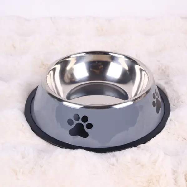 1PC Edelstahl Pet Bowl Katze Schüssel Hundefutter Schüssel Multi-Spezifikation Anti-herbst Futternapf Futternapf Fütterung haustier Liefert - Image 9