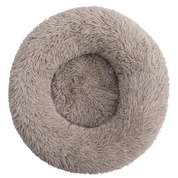 40-90cm Round Pet Bed for Large Dog Bed Super Soft Cat Bed Long Plush Dog House for Medium Dog House Winter Warm Sleeping - Image 16