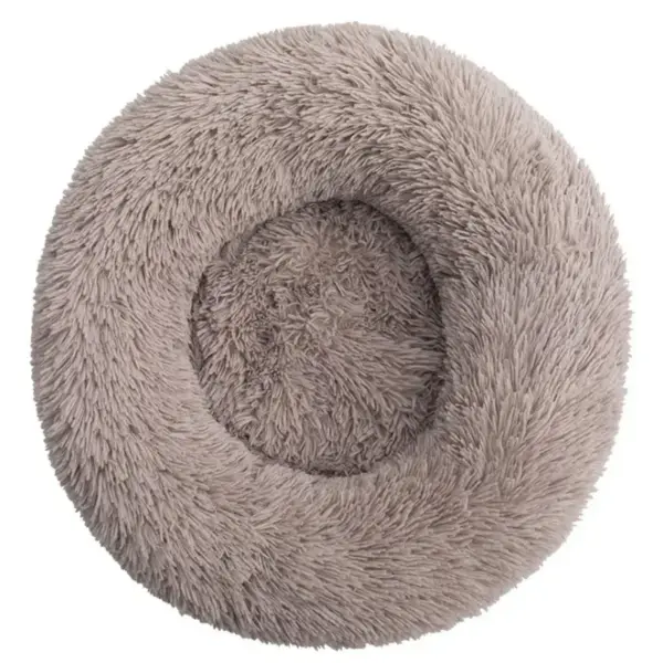 40-90cm rundes Haustier bett für großes Hunde bett super weiches Katzen bett lange Plüsch hundehütte für mittelgroße Hundehütte Winter warmes Schlafen - Image 16