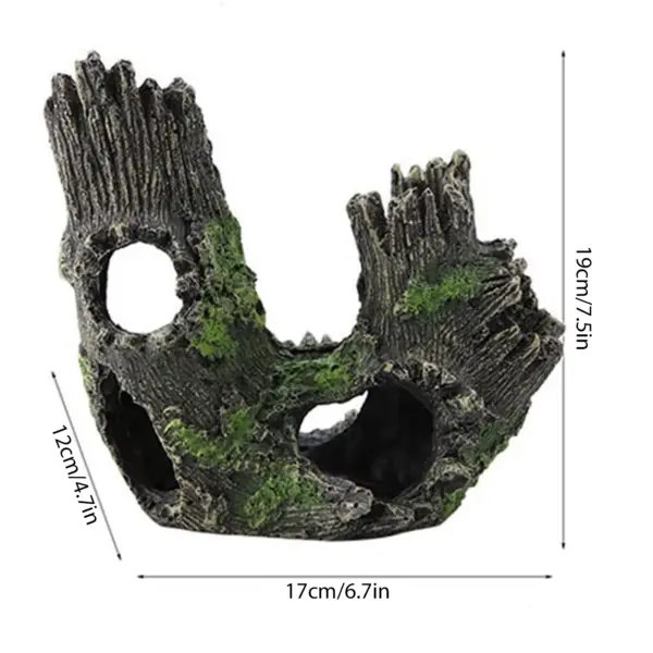 Aquarium Künstliche Brücke Harz Landschaft Dekoration Brücke Aquarium Ausrüstung Zubehör Ornament Höhle Aquatische Haustier Fisch - Image 10