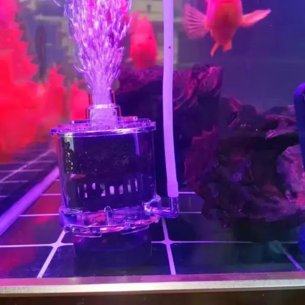 Neues Aquarium Filter Aquarium Garnelen teich Luftpumpe biochemischer Schwamm filter Bio Schwamm filter Aquarium Filtration Zubehör - Image 22