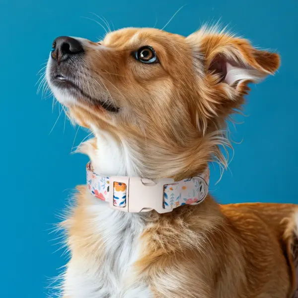 100% echtes Baumwoll gewebe Haustier halsband verstellbares Sicherheits baumwoll halsband für Hunde katze Welpen Kätzchen Haustier zubehör - Image 6