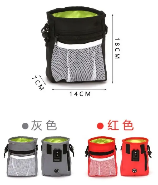 Hundetrainingstasche, Snack-Träger, Outdoor-Fütterung, Hüfttasche, tragbar, faltbar, Heimtierbedarf, Leckerli-Halter, Gehen, verstellbare Packung - Image 12