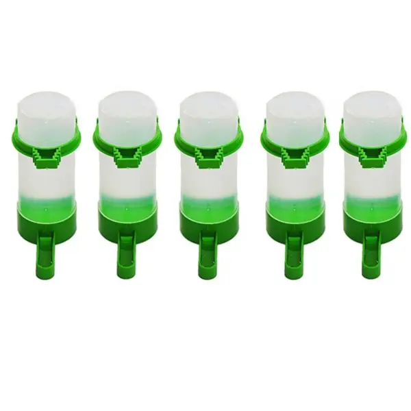 Wasserspender für Vogelkäfige, Vogeltassen, Flaschen, Spatzen, Papageien, Wellensittiche, Nymphensittiche und Turteltauben, Futterspender und Tränke - Image 6
