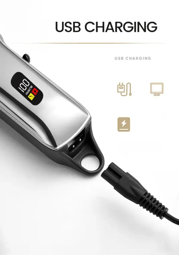 Elektrischer Hundepflege-Haarschneider, professioneller Haarschneider für Haustiere, Haarschneider, kabellos, geräuscharm, Rasierer, Schneidemaschine, Schere - Image 18