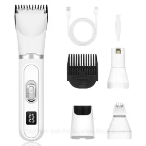 Hund Haar Clippers Pflege Elektrische Pet Clipper Professionelle Stille Haar Cutter USB Aufladbare Hundesalon Clipper