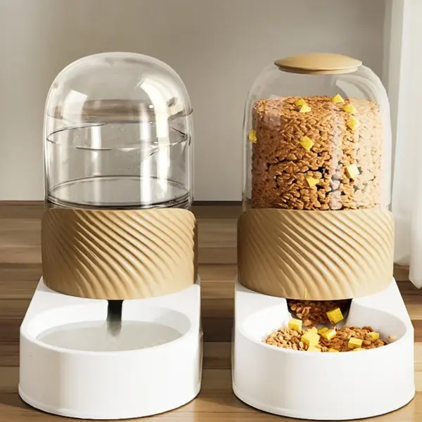 Pet Automatische Feeder Katze Wasser Dispenser Hund Automatische Feeder Katze Hund Wasser Dispenser Pet Bowl Kombination Pet Liefert 2/3,8 L - Image 22