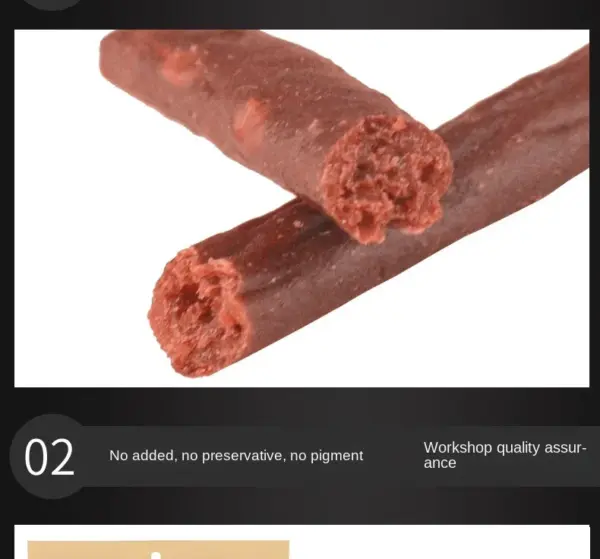 500g Haustier Snacks Hund Snacks duftende weiche Rindfleisch streifen ausgewogene Ernährung Zähne knirschen und Reinigung Hunde training Belohnung Snacks - Image 15