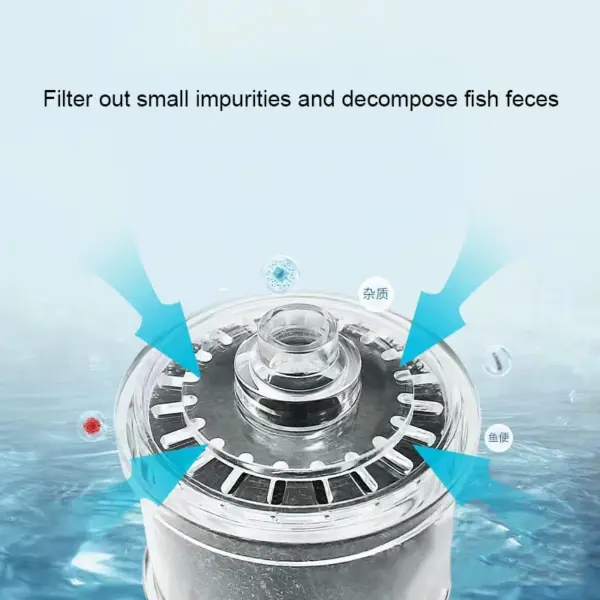 Neues Aquarium Filter Aquarium Garnelen teich Luftpumpe biochemischer Schwamm filter Bio Schwamm filter Aquarium Filtration Zubehör - Image 24
