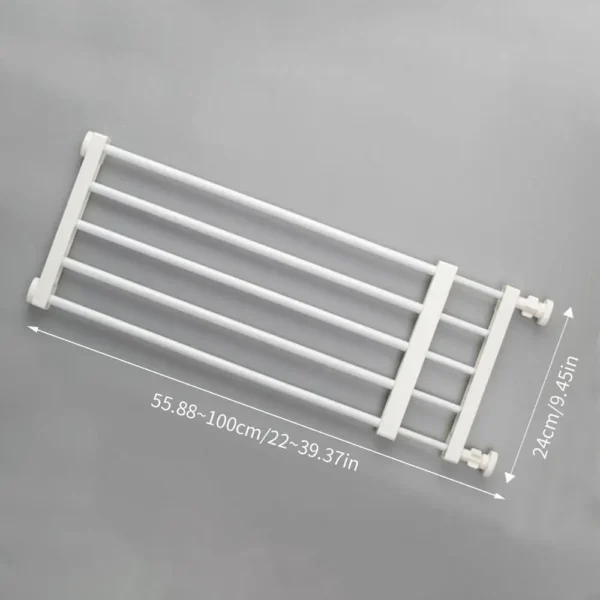 Indoor Dog Gate Retractable Freestanding Fence Nail-free Household Reusable Door For Small Medium Dogs Puppy Fence Pets supplies - Image 8