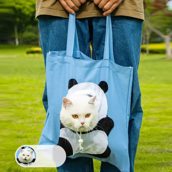 Träger für Katzen träger Haustiere Handtasche Haustier träger Katzen rucksack mit Welpen tasche Reisetasche Großraum transporter für Katzen - Image 24