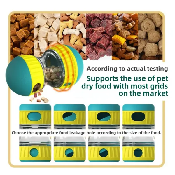 Haustier Hund Rollen Undichte Lebensmittel Ball Lebensmittel Grade Material Slow Food Training Slow Food Hund Spielzeug Hund Schüssel Pet Liefert Hund - Image 11