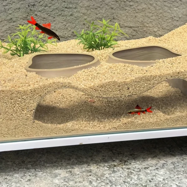 Benthic organisms, underground slopes, caves, double hole aquariums, aquariums, landscaping, hiding places, caves, aquariums, de - Image 3