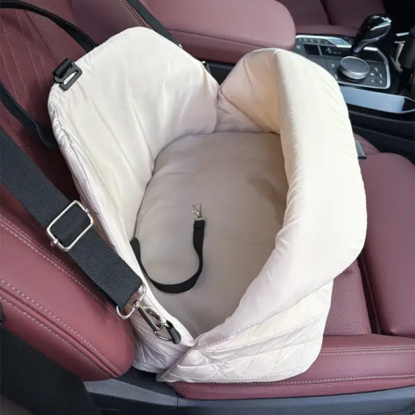 Tragbare warme Zwinger-Tragetasche für Hunde, Autositzkontrolle, rutschfeste Hundeträger, sicher, für Welpen, Katzen, Haustierbett, Chihuahua-Haustierprodukte - Image 6