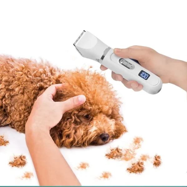 Dog Hair Clippers Grooming Electric Pet Clipper Professional Silent Hair Cutter USB Rechargeable Pet Grooming Clipper - Image 3