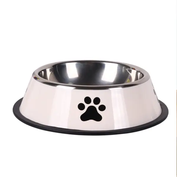 1PC Edelstahl Pet Bowl Katze Schüssel Hundefutter Schüssel Multi-Spezifikation Anti-herbst Futternapf Futternapf Fütterung haustier Liefert - Image 21
