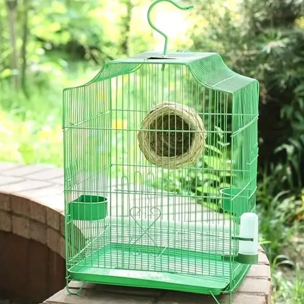 Wasserspender für Vogelkäfige, Vogeltassen, Flaschen, Spatzen, Papageien, Wellensittiche, Nymphensittiche und Turteltauben, Futterspender und Tränke - Image 11