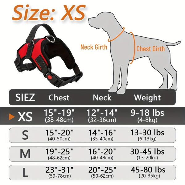 Doglee Ultimate No-Pull Reflective Adjustable Dog Harness with Handle - Premium Comfort, Easy Walking, and Enhanced Visibility - Ideal for Training, Outdoor Adventures, and Everyday Use - Image 5