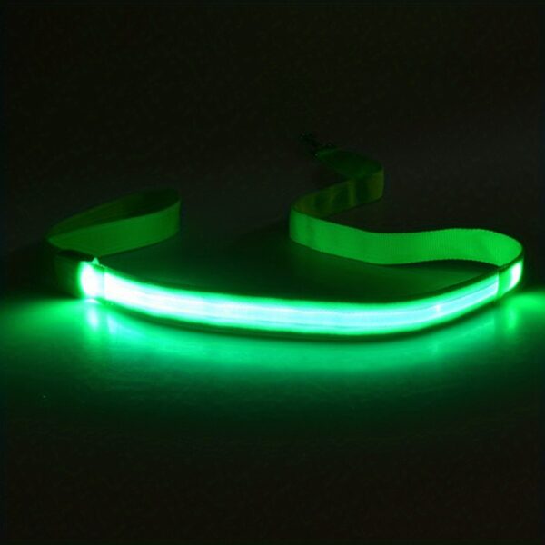 Secure Night Walks: Enhanced Visibility Glow & LED Dog Leash, Durable and Stylish for Your Pet's Safety and Comfort - Image 12