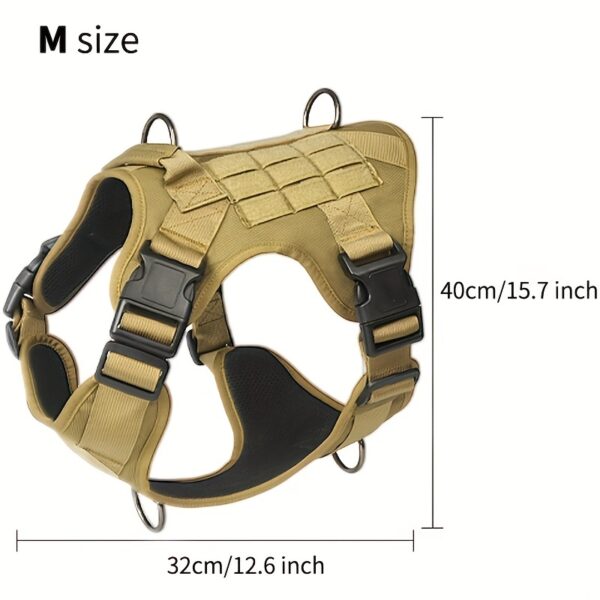 Heavy Duty Adjustable Dog Harness With Handle For Running And Training - Perfect For Medium And Large Dogs - Image 6