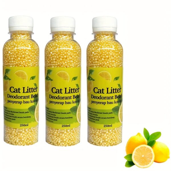 3 Pieces Fresh Scent Cat Litter Box Deodorizer & Odor Remover - Eliminates Odors & Keeps Living Rooms Fresh with Pet Cleaning Crystals for Cats - Image 10