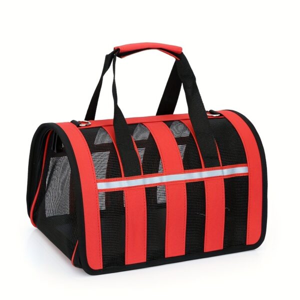 Dog Carrier, Cat Carriers, Airline Approved Pet Carrier, For Small Medium Dogs Cats Puppies, Collapsible Soft Sided Travel Puppy Carrier Bag - Image 10