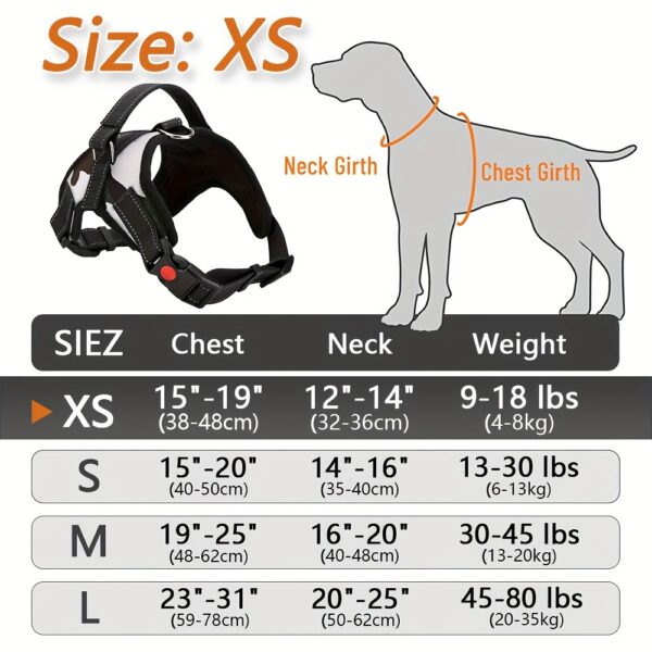 Doglee Ultimate No-Pull Reflective Adjustable Dog Harness with Handle - Premium Comfort, Easy Walking, and Enhanced Visibility - Ideal for Training, Outdoor Adventures, and Everyday Use - Image 11