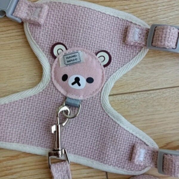 Dog Chest Harness And Leash, Soft Dog Harness Vest With Rope, Adjustable Dog Walking Harness, Only For Small Dog - Image 30