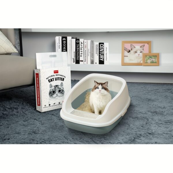 33lbs Dust-Free Sumlov Tofu Cat Litter, Natural Botanical, 5.5Lbs Each Pack, Flushable, Quick Clumping, Odor Control, Made From Pea Fiber And Corn Starch - Image 19